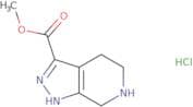 Methyl 1H,4H,5H,6H,7H-pyrazolo[3,4-c]pyridine-3-carboxylate hydrochloride
