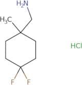 1-(4,4-Difluoro-1-methylcyclohexyl)methanamine hydrochloride