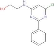 2-[(6-Chloro-2-phenylpyrimidin-4-yl)amino]ethan-1-ol