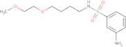 3-Amino-N-[4-(2-methoxyethoxy)butyl]benzene-1-sulfonamide