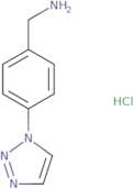 (-4(1H-1,2,3-Triazol-1-Yl)Phenyl)Methanamine Hydrochloride