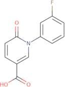 1-(3-Fluorophenyl)-6-oxo-1,6-dihydropyridine-3-carboxylic acid