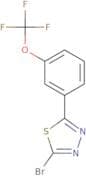 2-Bromo-5-[3-(trifluoromethoxy)phenyl]-1,3,4-thiadiazole