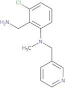 2-(Aminomethyl)-3-chloro-N-methyl-N-(pyridin-3-ylmethyl)aniline