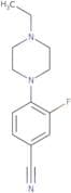 4-(4-Ethylpiperazin-1-yl)-3-fluorobenzonitrile
