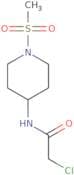 2-Chloro-N-(1-methanesulfonylpiperidin-4-yl)acetamide
