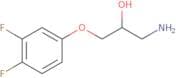 1-Amino-3-(3,4-difluorophenoxy)propan-2-ol