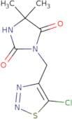 3-[(5-Chloro-1,2,3-thiadiazol-4-yl)methyl]-5,5-dimethylimidazolidine-2,4-dione