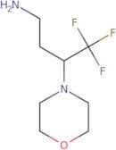 4,4,4-Trifluoro-3-(morpholin-4-yl)butan-1-amine