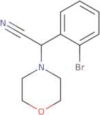 2-(2-Bromophenyl)-2-(morpholin-4-yl)acetonitrile