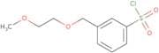 3-[(2-Methoxyethoxy)methyl]benzene-1-sulfonyl chloride