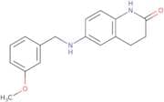 6-{[(3-Methoxyphenyl)methyl]amino}-1,2,3,4-tetrahydroquinolin-2-one