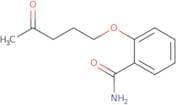 2-[(4-Oxopentyl)oxy]benzamide