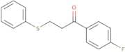 1-(4-Fluorophenyl)-3-(phenylsulfanyl)propan-1-one