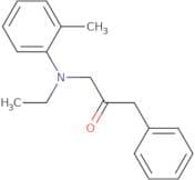 1-[Ethyl(2-methylphenyl)amino]-3-phenylpropan-2-one