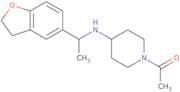 1-(4-{[1-(2,3-Dihydro-1-benzofuran-5-yl)ethyl]amino}piperidin-1-yl)ethan-1-one