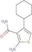 2-Amino-4-cyclohexylthiophene-3-carboxamide