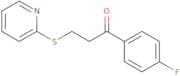 1-(4-Fluorophenyl)-3-(pyridin-2-ylsulfanyl)propan-1-one