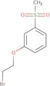 1-(2-Bromoethoxy)-3-methanesulfonylbenzene