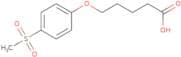5-(4-Methanesulfonylphenoxy)pentanoic acid