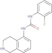 3-(2-Fluorophenyl)-1-(1,2,3,4-tetrahydroisoquinolin-5-yl)urea