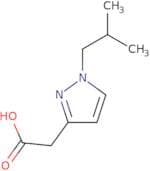 2-[1-(2-Methylpropyl)-1H-pyrazol-3-yl]acetic acid