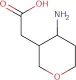 2-(4-Aminooxan-3-yl)acetic acid