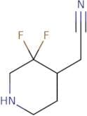 2-(3,3-Difluoropiperidin-4-yl)acetonitrile