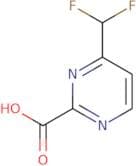 4-(Difluoromethyl)pyrimidine-2-carboxylic acid