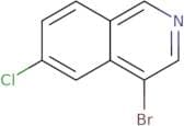 4-Bromo-6-chloroisoquinoline