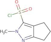 2-Methyl-2H,4H,5H,6H-cyclopenta[C]pyrazole-3-sulfonyl chloride