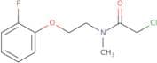 2-Chloro-N-[2-(2-fluorophenoxy)ethyl]-N-methylacetamide