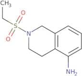 2-(Ethanesulfonyl)-1,2,3,4-tetrahydroisoquinolin-5-amine