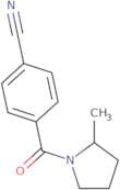 4-(2-Methylpyrrolidine-1-carbonyl)benzonitrile