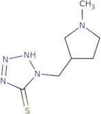 1-[(1-Methylpyrrolidin-3-yl)methyl]-1H-1,2,3,4-tetrazole-5-thiol
