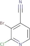 3-Bromo-2-chloropyridine-4-carbonitrile