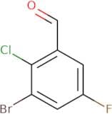 3-Bromo-2-chloro-5-fluorobenzaldehyde