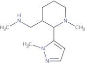 rac-Methyl({[(2R,3S)-1-methyl-2-(1-methyl-1H-pyrazol-5-yl)piperidin-3-yl]methyl})amine