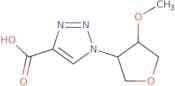 rac-1-[(3R,4S)-4-Methoxyoxolan-3-yl]-1H-1,2,3-triazole-4-carboxylic acid