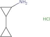 Trans,rel-(1R,2S)-2-cyclopropylcyclopropan-1-amine hydrochloride