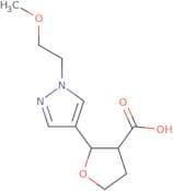 rac-(2R,3R)-2-[1-(2-Methoxyethyl)-1H-pyrazol-4-yl]oxolane-3-carboxylic acid