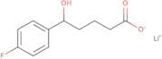(5S)-5-(4-fluorophenyl)-5-hydroxypentanoate lithium (I)