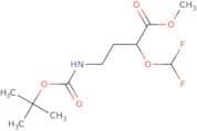 Methyl (2S)-4-{[(tert-butoxy)carbonyl]amino}-2-(difluoromethoxy)butanoate