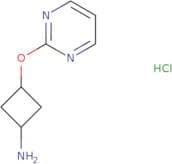 3-(Pyrimidin-2-yloxy)cyclobutan-1-amine hydrochloride