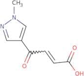 4-(1-Methyl-1H-pyrazol-4-yl)-4-oxobut-2-enoic acid