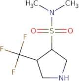 rac-(3R,4R)-N,N-Dimethyl-4-(trifluoromethyl)pyrrolidine-3-sulfonamide