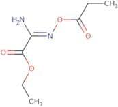 (1-Amino-2-ethoxy-2-oxoethylidene)amino propanoate