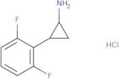 rac-(1R,2S)-2-(2,6-Difluorophenyl)cyclopropan-1-amine hydrochloride
