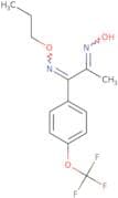 {2-Nitroso-1-[4-(trifluoromethoxy)phenyl]prop-1-en-1-yl}(propoxy)amine