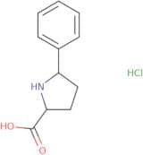(2R,5R)-5-Phenylpyrrolidine-2-carboxylic acid hydrochloride